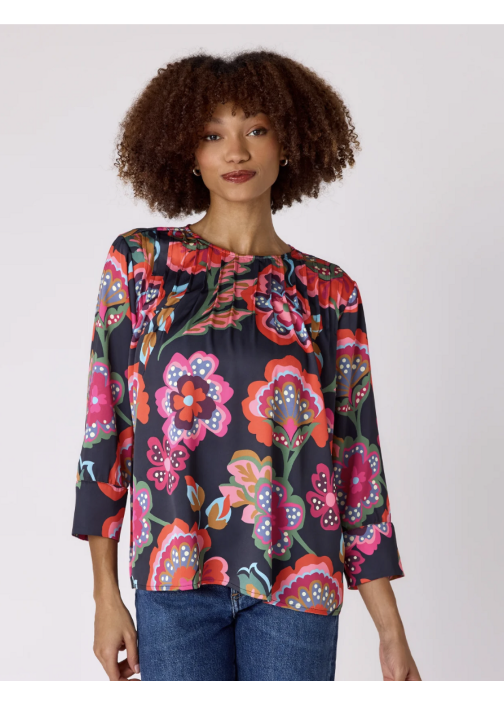 Crosby by Mollie Burch Crosby Edie Top - Cosmic Floral
