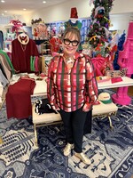 Crosby Crosby Leland Blouse - Holiday Plaid