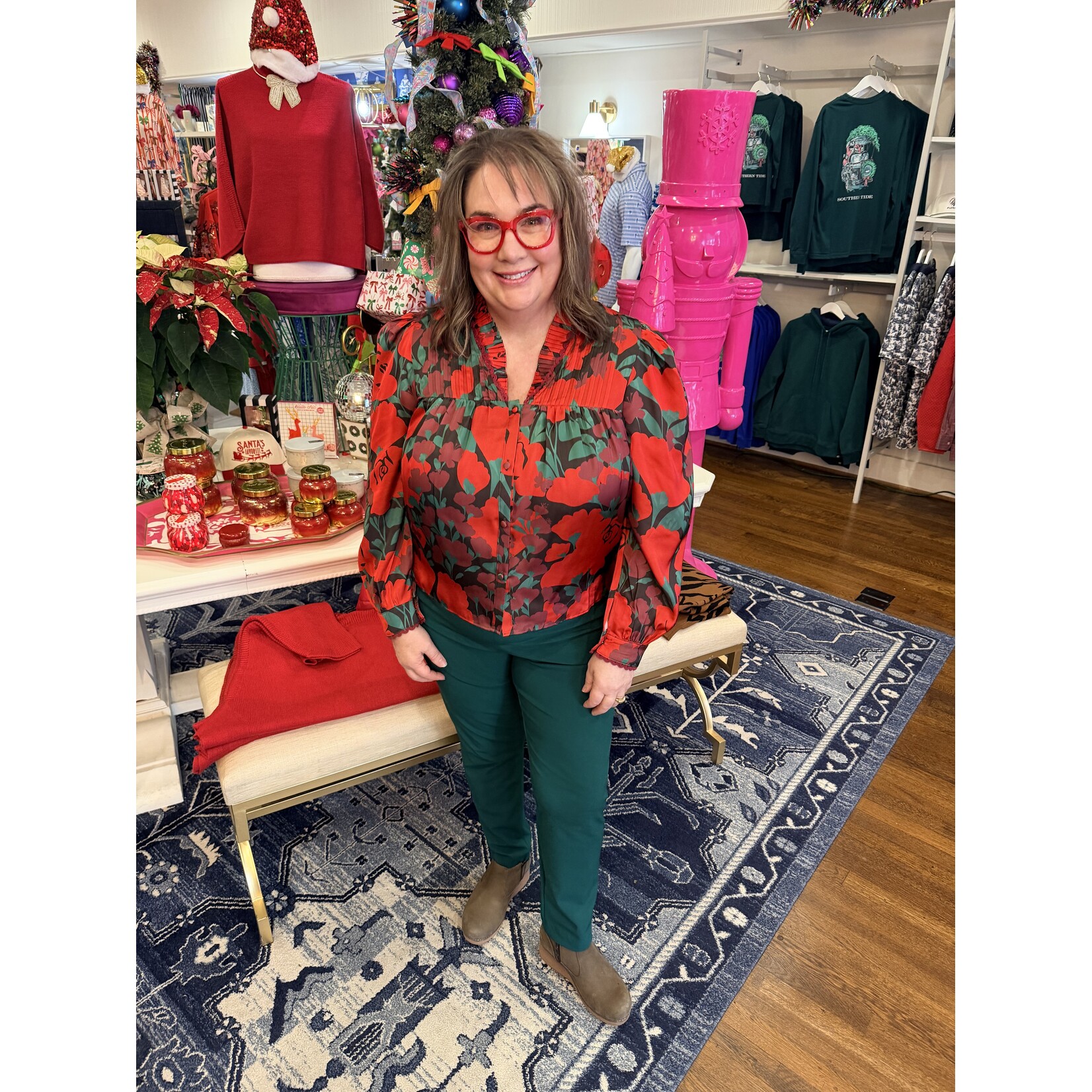 Alden Adair Alden Adair Oliver Top - Legacy Floral