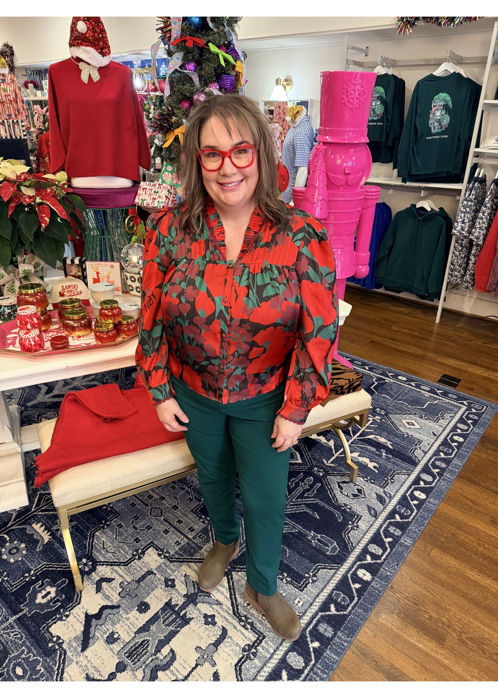 Alden Adair Alden Adair Oliver Top - Legacy Floral