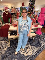 Lilly Pulitzer Lilly Pulitzer Alwyn 50+ Pant - Bellevue Blue