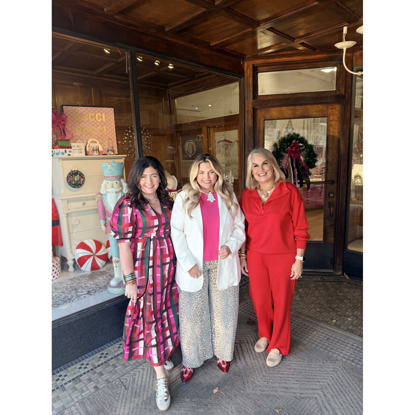 Crosby Crosby Shira Dress - Holiday Plaid