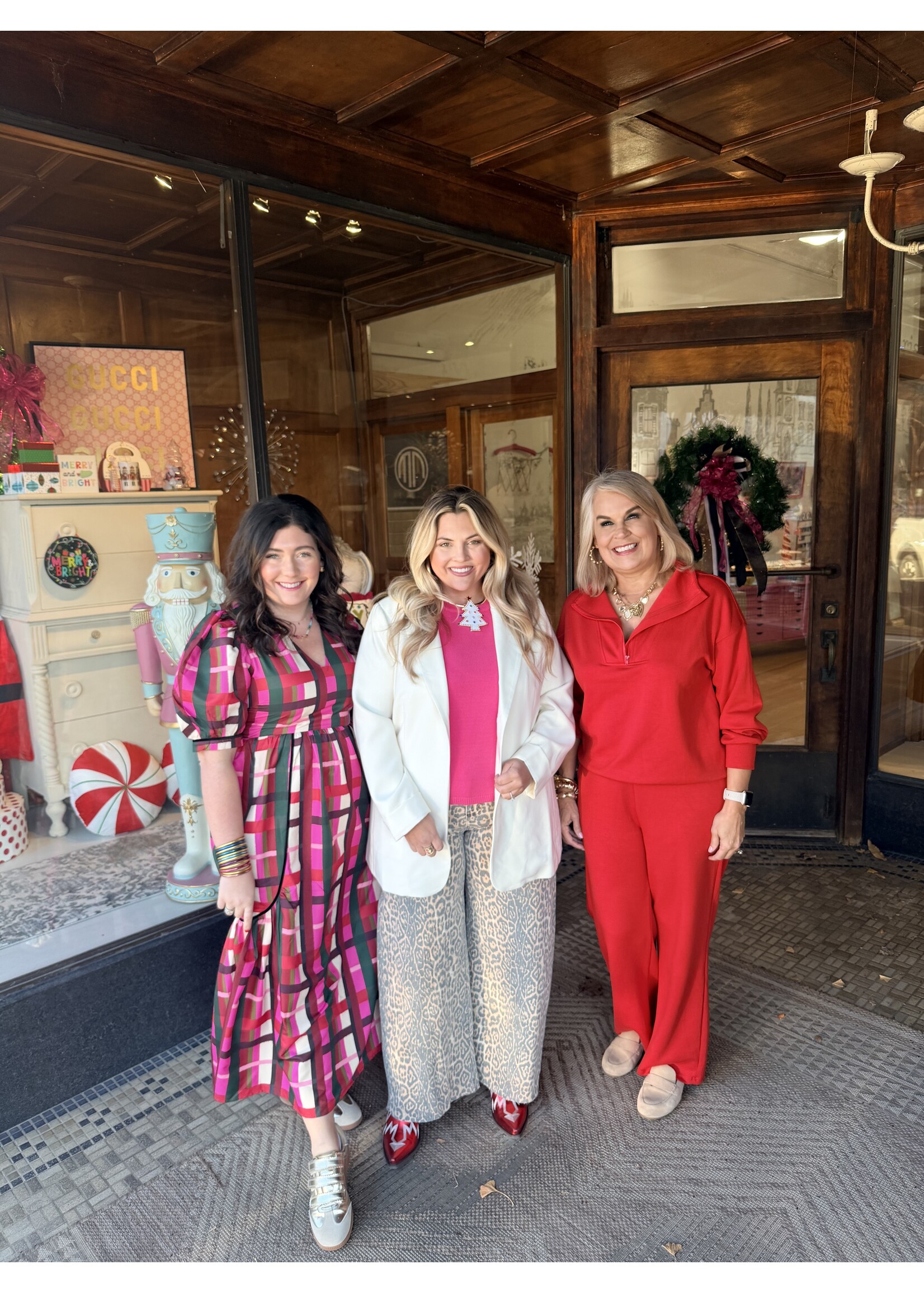 Crosby Crosby Shira Dress - Holiday Plaid