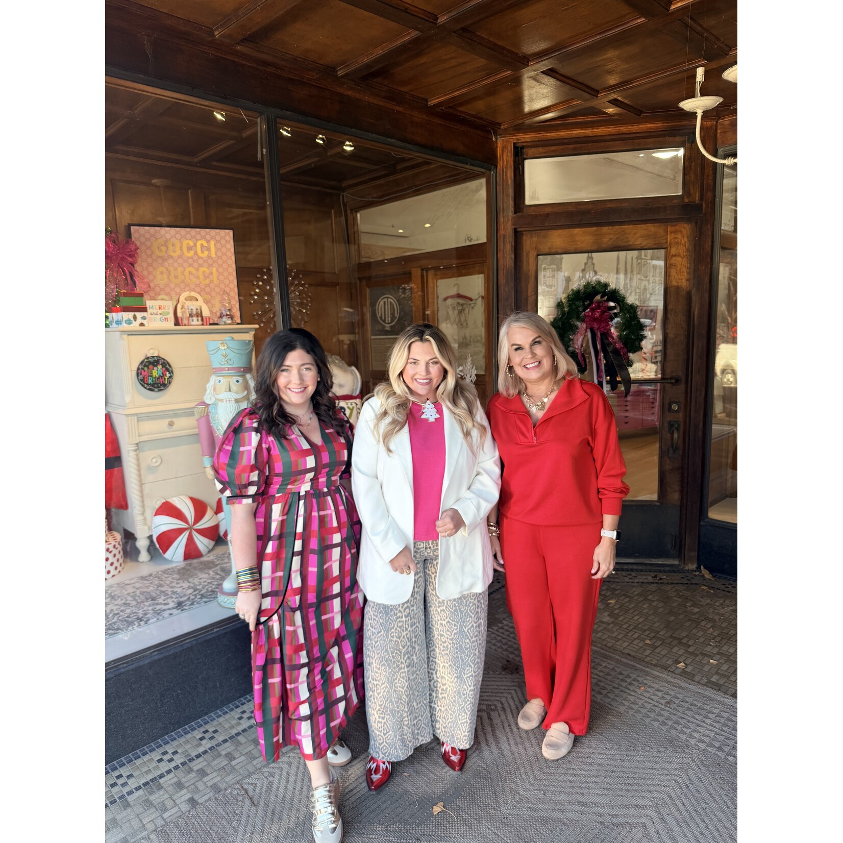 Crosby Crosby Shira Dress - Holiday Plaid