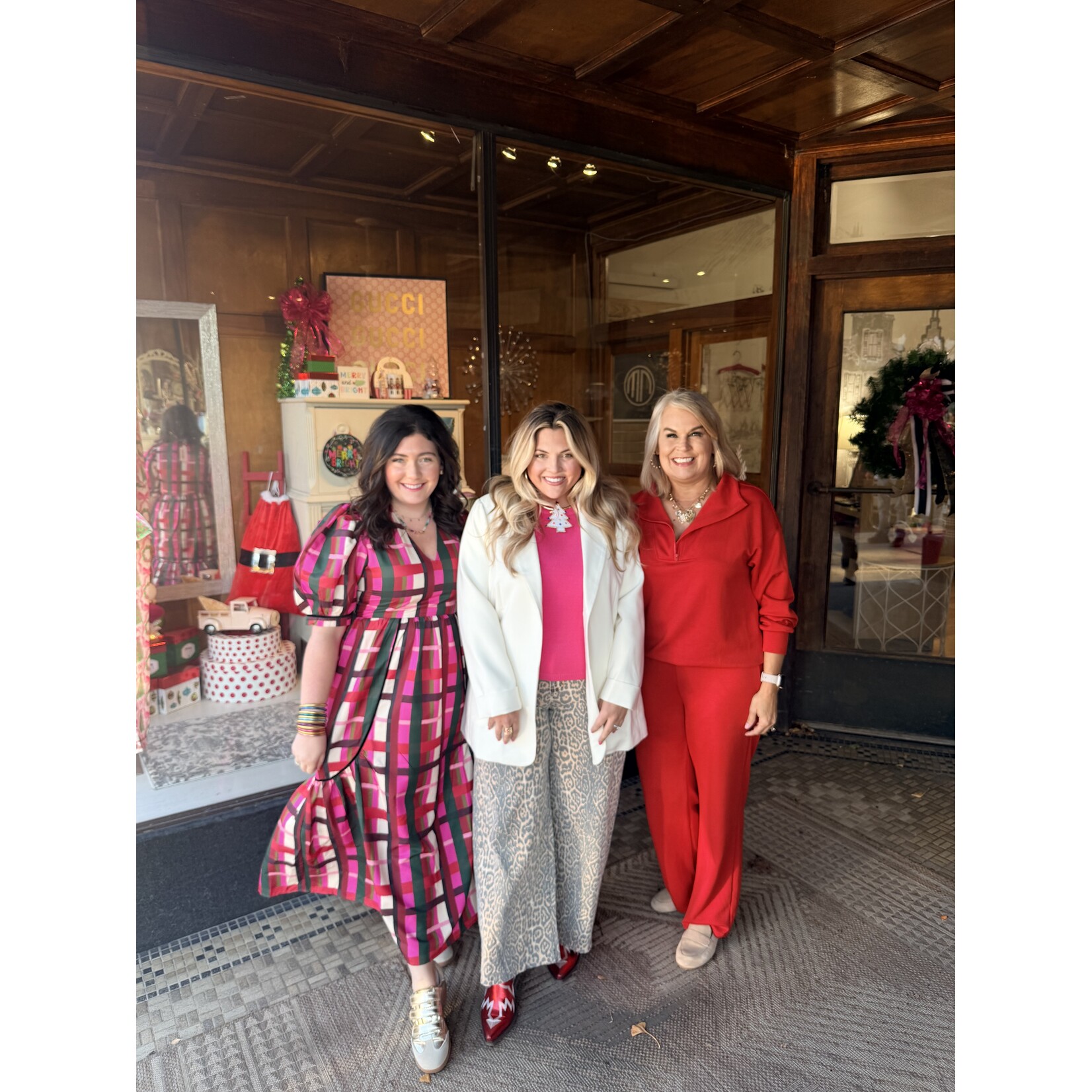 Crosby Crosby Shira Dress - Holiday Plaid