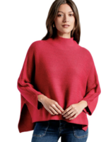 Boho Sweater - Holly Berry