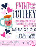 Valentine's Pottery Class