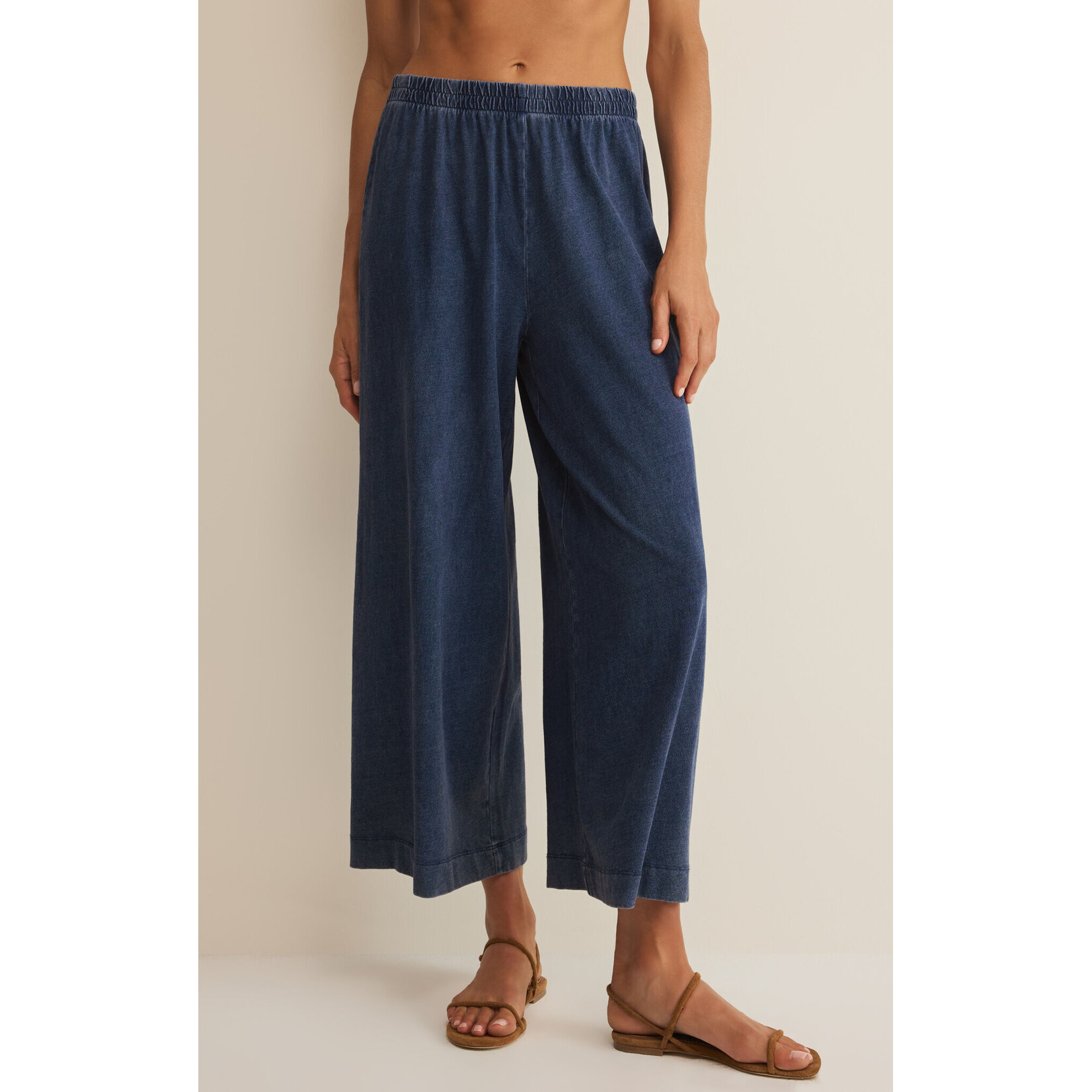 Z Supply Z Supply Scout Jersey Denim Pant - Indigo