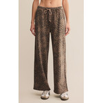 Z Supply Z Supply Hunter Leopard Knit Pant - Dessert Tan