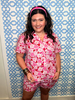 Lilly Pulitzer Lilly Pulitzer Mari Pj Top - Dear Heart