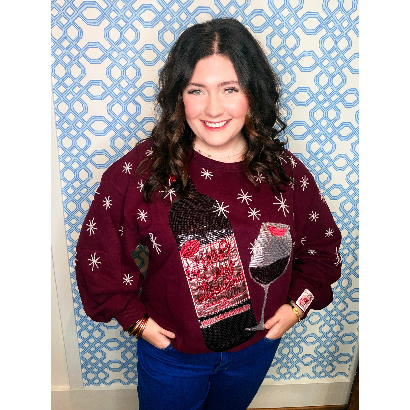 qos QOS Wine Is my Valentine