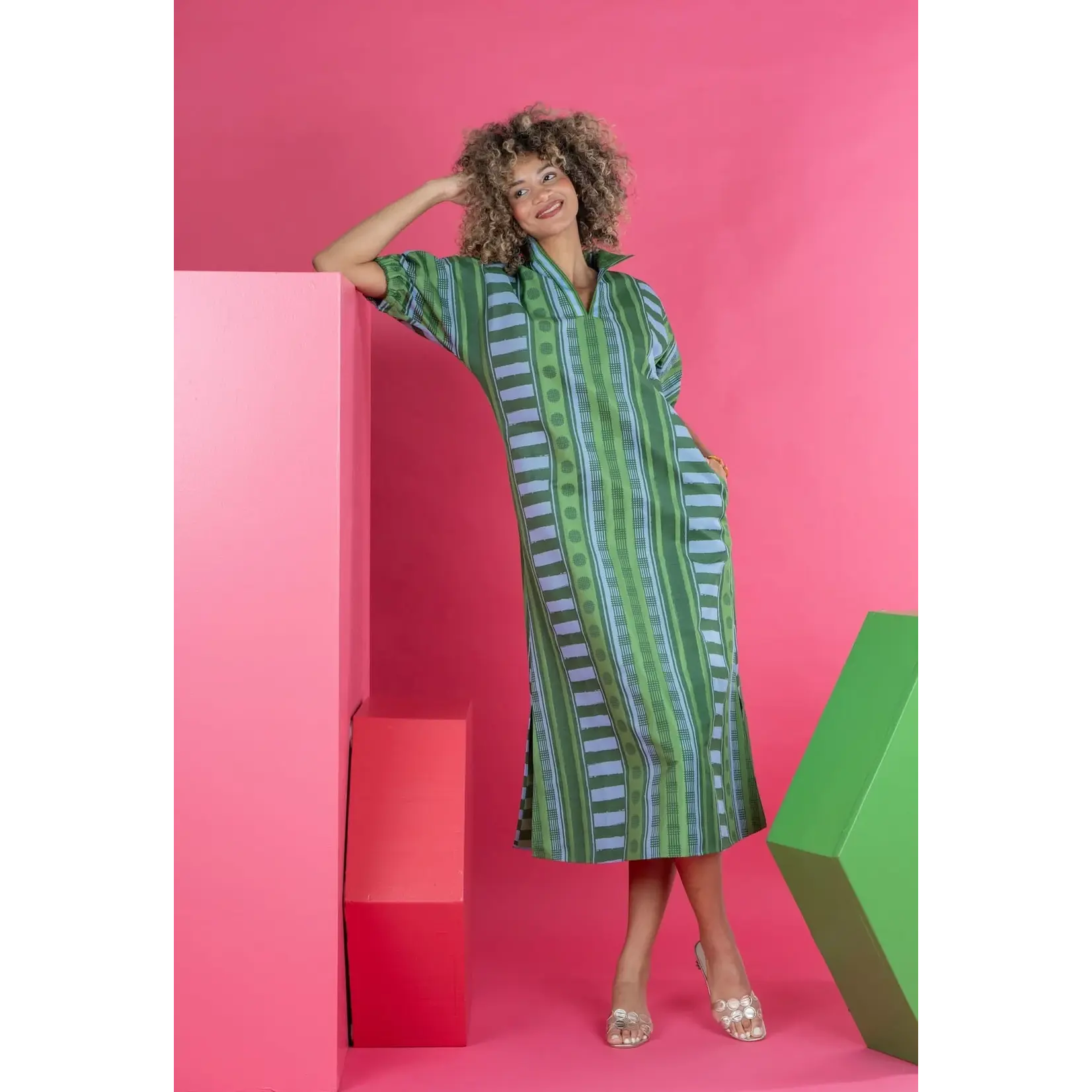 Emily McCarthy Emily McCarthy Poppy Maxi - Forest Jubilee