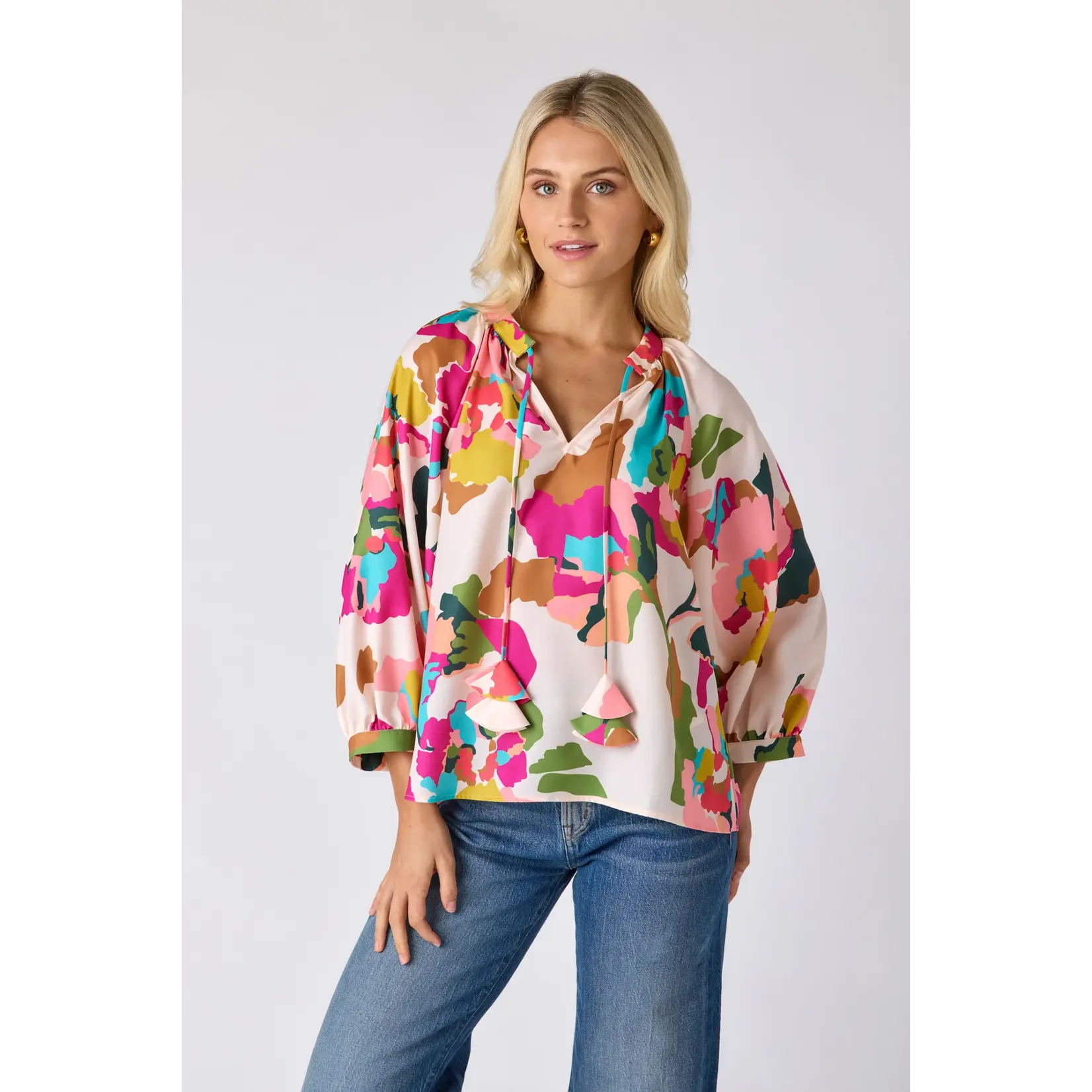 Crosby Crosby Marin Top - Botanic Blush