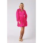 Crosby by Mollie Burch Crosby Heidi Dress - Berry Electric