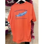 Southern Tide Southern Tide Tarpon Southern Coastal Fishing Tee - Sunset Coral