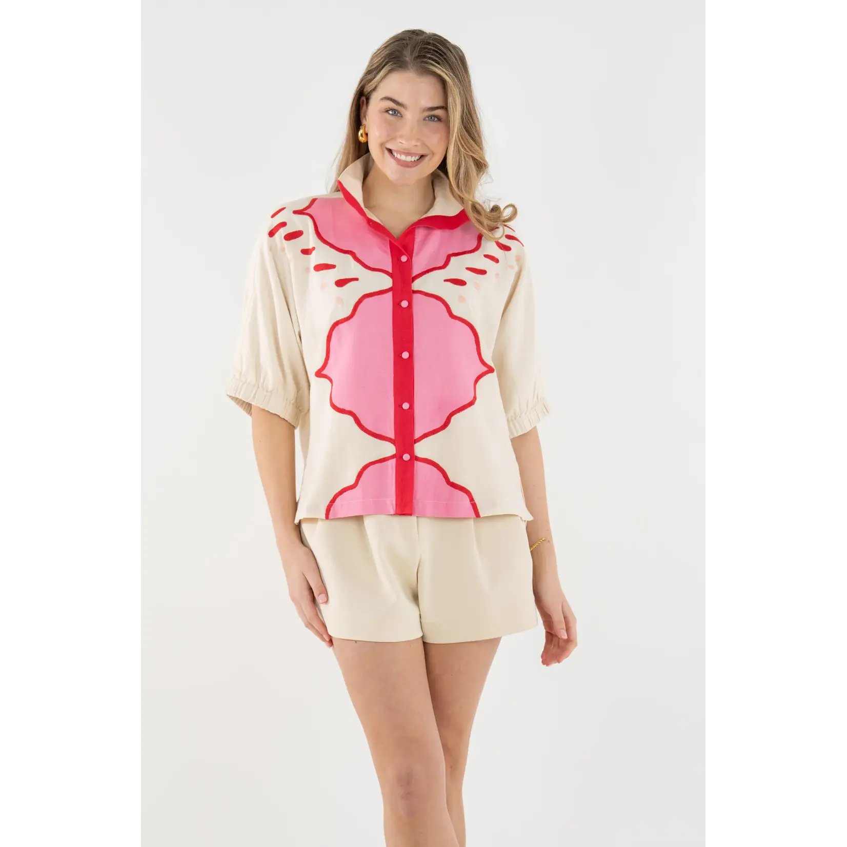 Emily McCarthy Emily McCarthy Bonny Top - Pink Palace