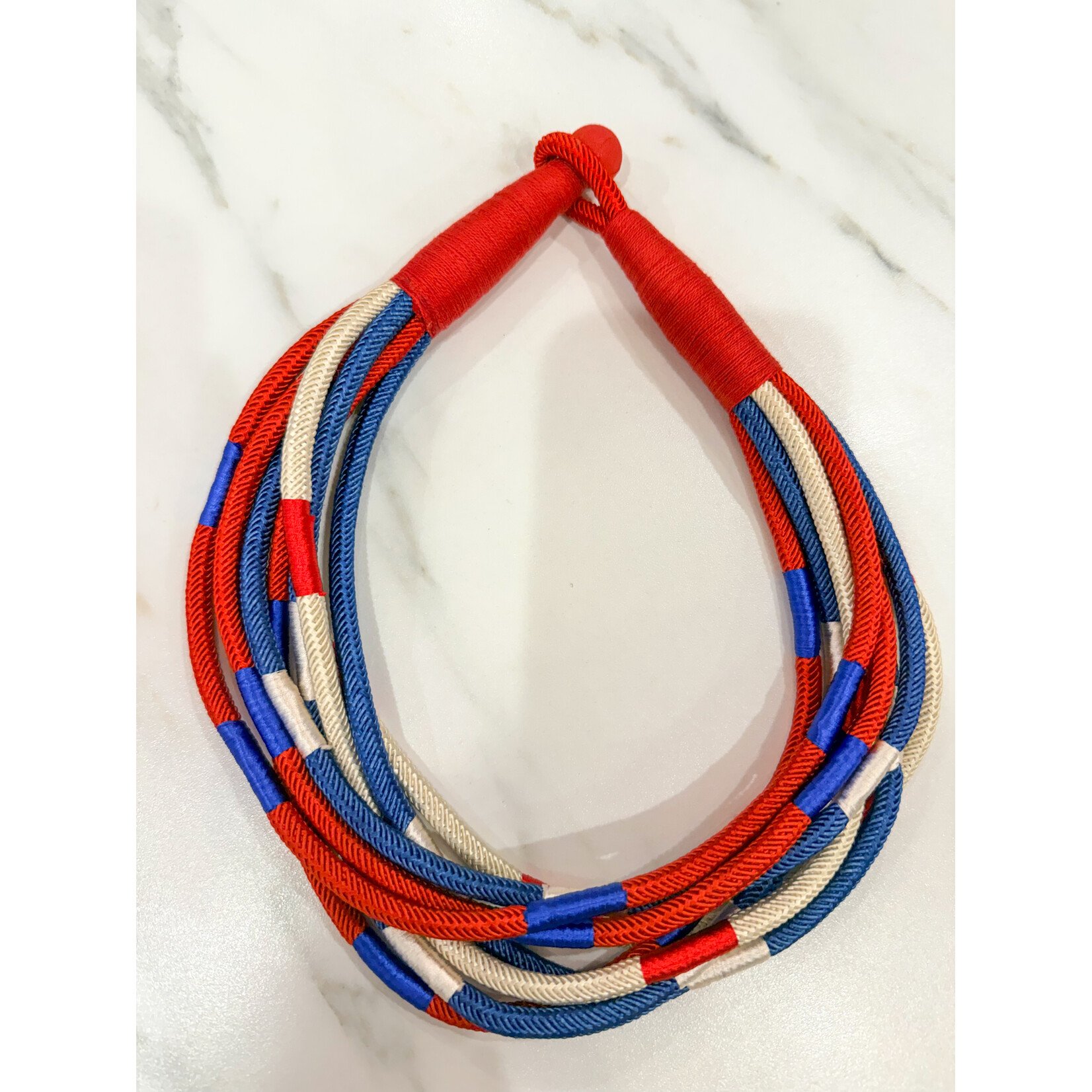 Lizzie Necklace - Patriotic