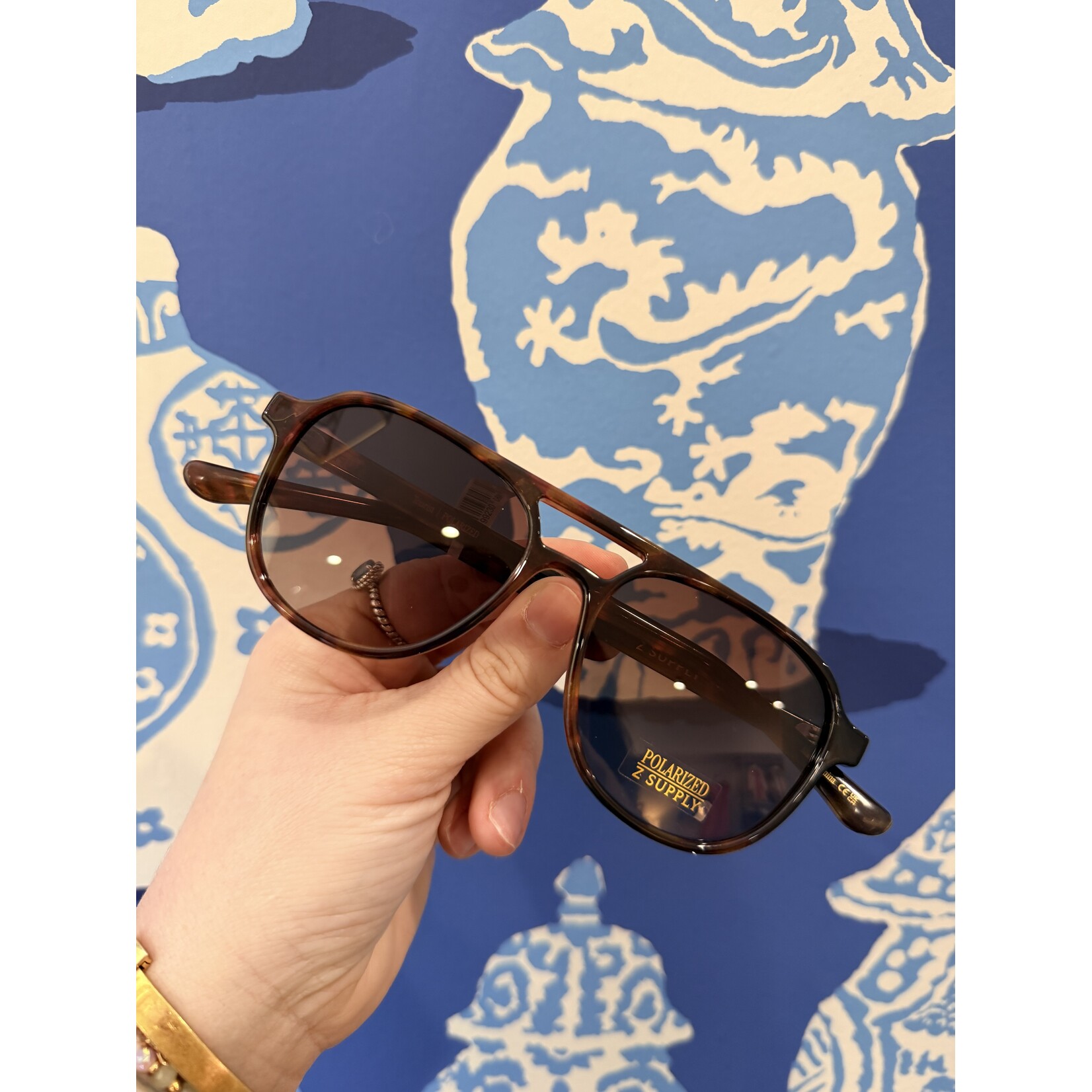 Z Supply Z Supply Tourist Sunglasses - Brown Tortoise