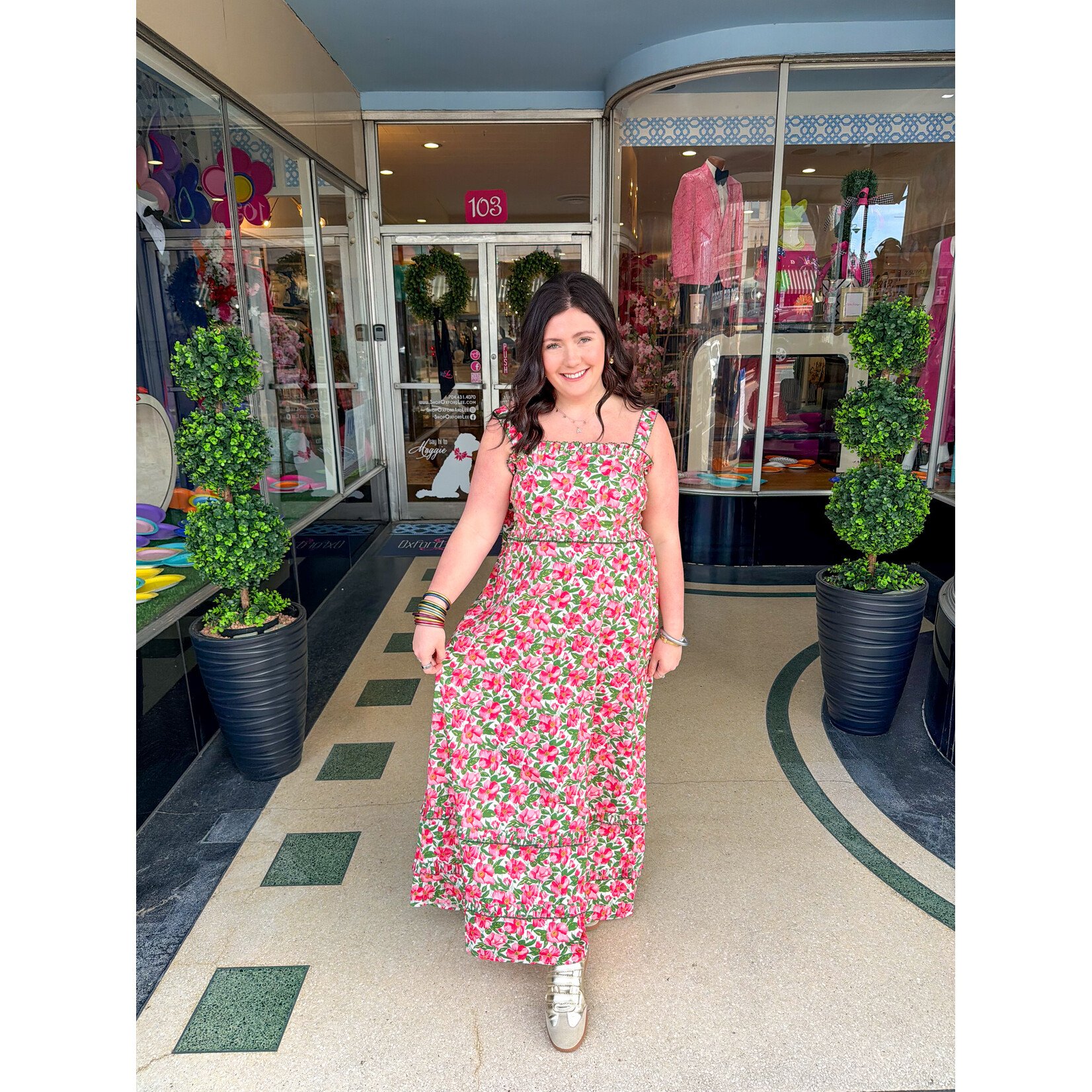 Elizabeth James Elizabeth James Pippa Dress - Pretty in Pink