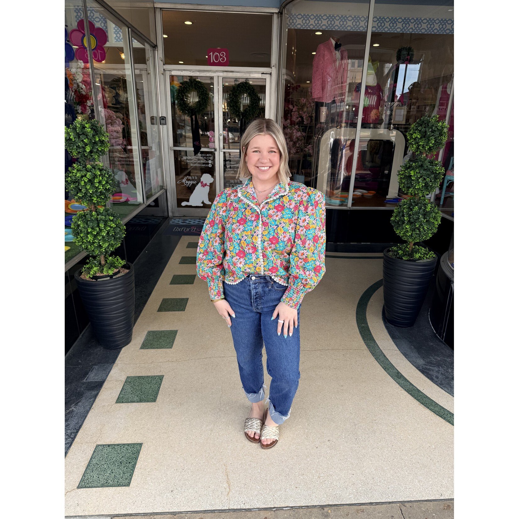 Elizabeth James Elizabeth James Emily Top - Meadow Muse