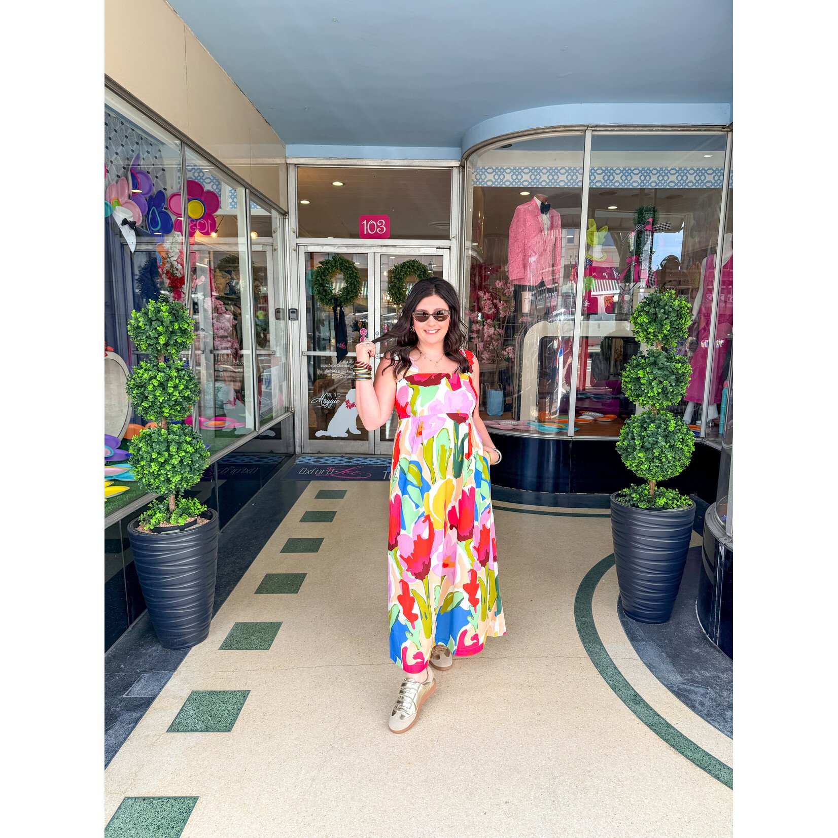 Crosby Crosby Evie Dress - Painted Petals