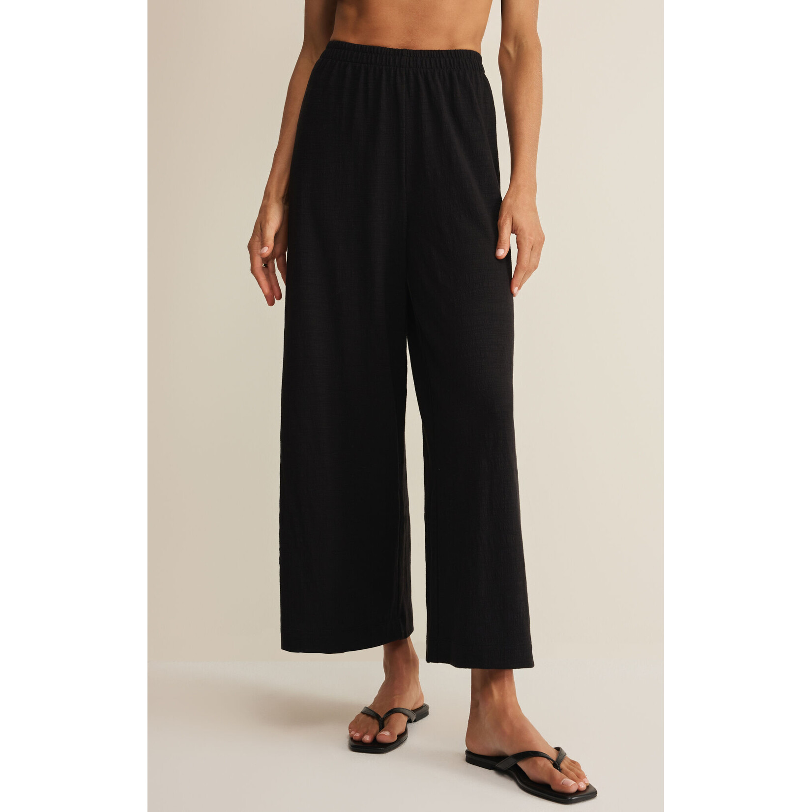 Z Supply Z Supply Scout Textured Slub Pant - Black