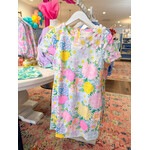 Lilly Pulitzer Lilly Pulitzer Melodie Skirted Romper - Lilly Garden