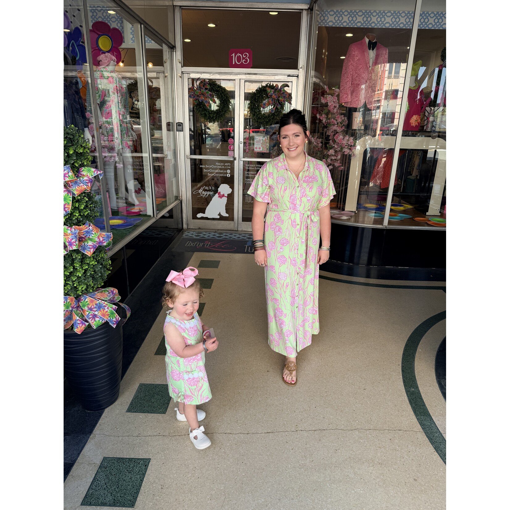Lilly Pulitzer Lilly Pulitzer McKennon UPF 50+ Maxi Dress