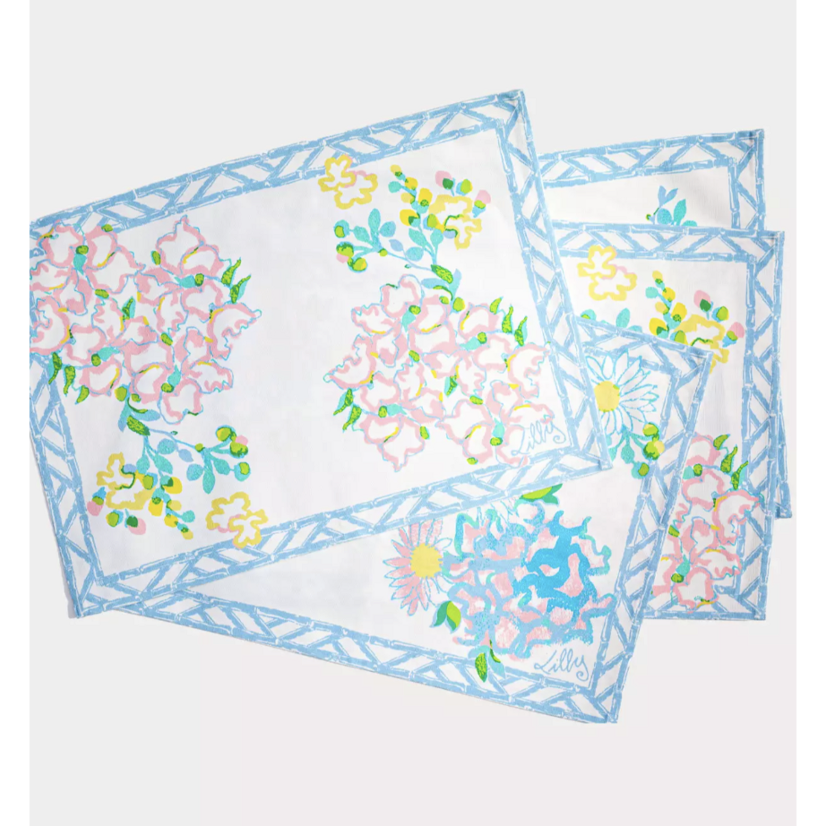 Lilly Pulitzer Lilly Pulitzer Engineered Printed Placemat Set