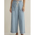 Z Supply Z Supply Daycation Denim Utility pant - Coastal water