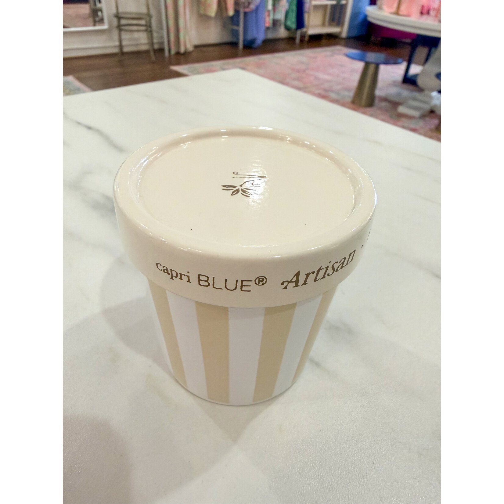 CAPRI BLUE Capri Blue Havana Vanilla Artisan Caffe Capri Gelato Cup - Havana Vanilla