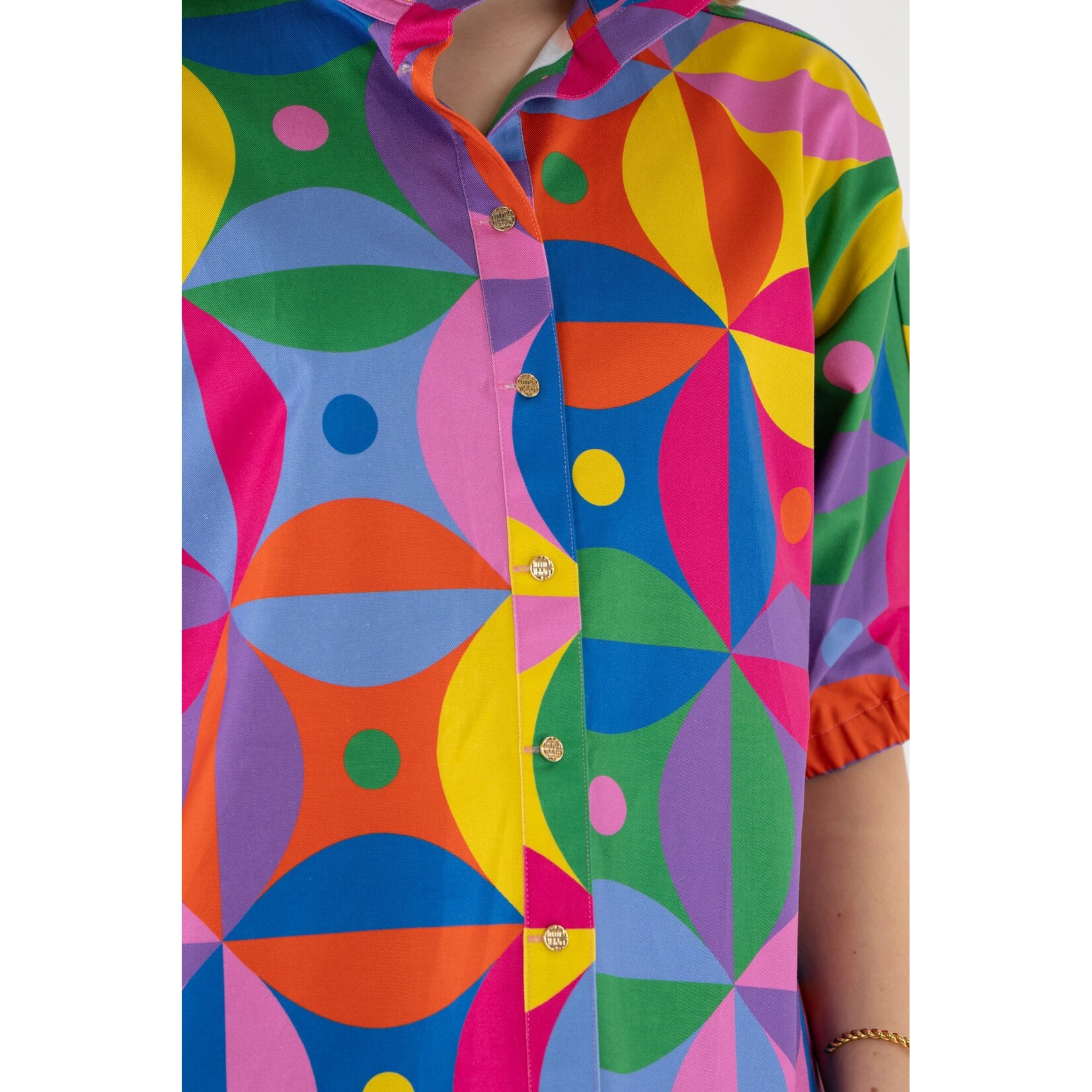 Emily McCarthy Emily McCarthy Bonny Top - Floral Prism