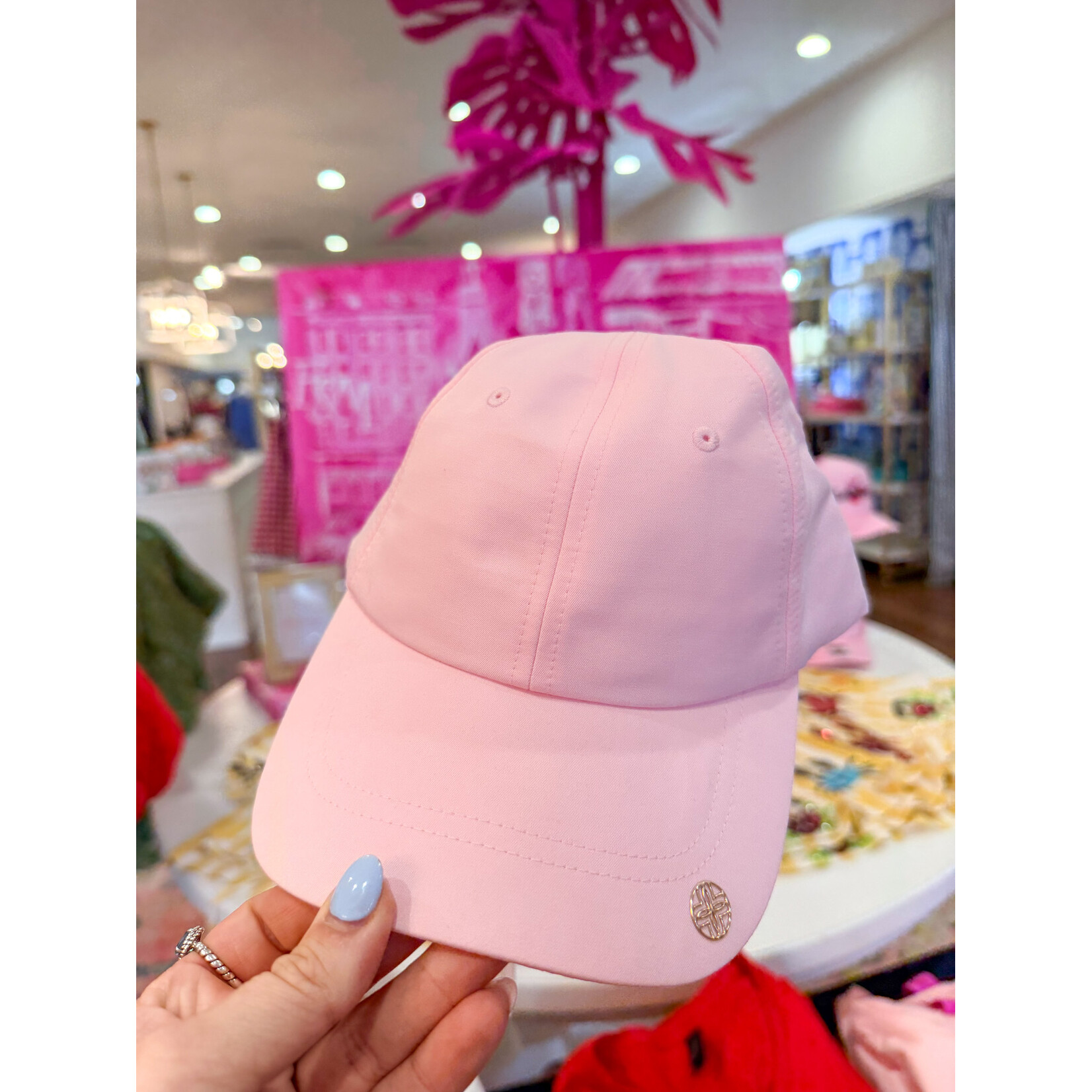 Lilly Pulitzer Lilly Pulitzer Run around Hat - Pink Muse