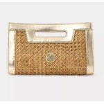 Lilly Pulitzer Lilly Pulitzer Liza Cane Clutch - Natural
