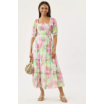 Lilly Pulitzer Lilly Pulitzer Hadly Short Sleeve Smocked Dress - Mum Patch