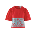 Emily McCarthy Emily McCarthy Jane Top- Tomato