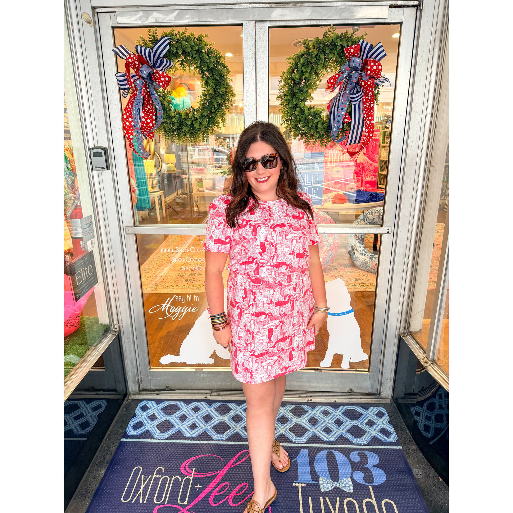 Lilly Pulitzer Lilly Pulitzer Fenn Dress - Paradise Punch That She Blows