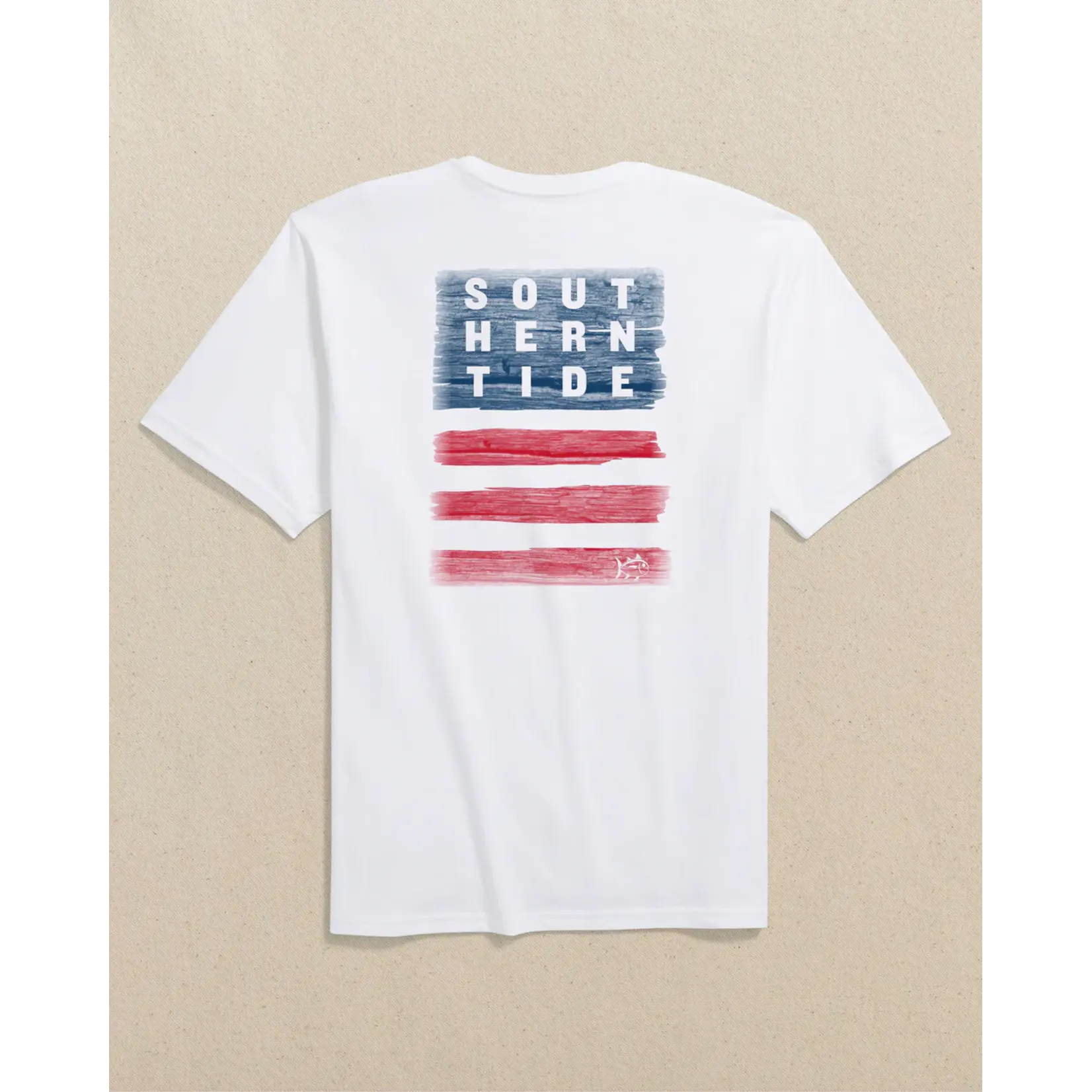 Southern Tide Southern Tides Americana Wooden Flag Tee