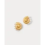 Lilly Pulitzer Lilly Pulitzer Ship to Shore Stud Earring- Gold Metallic