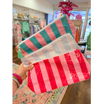 Faire Waterproof Cosmetic Case PVC Makeup Bag Fun Stripes