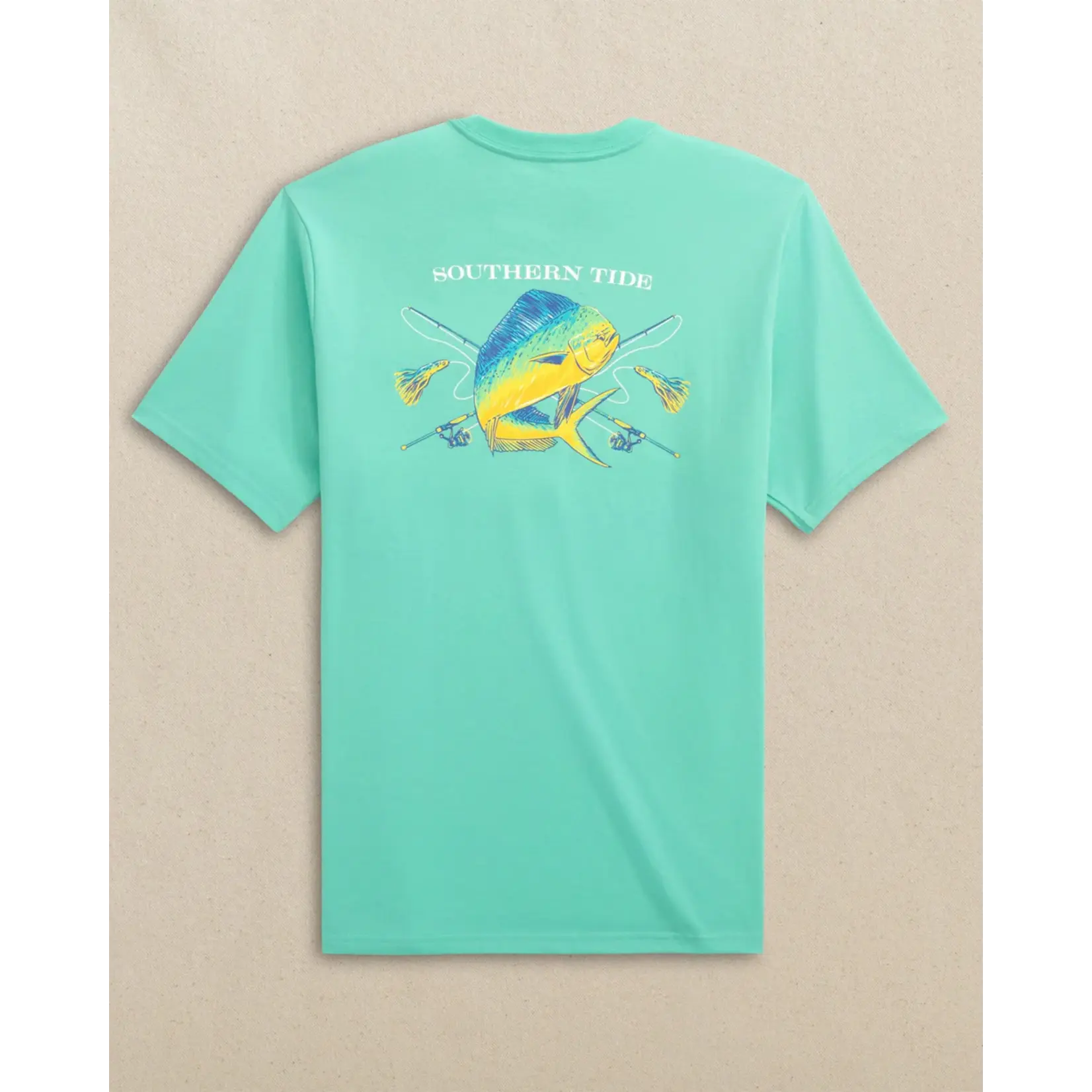 Southern Tide Southern Tides Mahi Deep Sea Fishing T-Shirt- Florida Keys