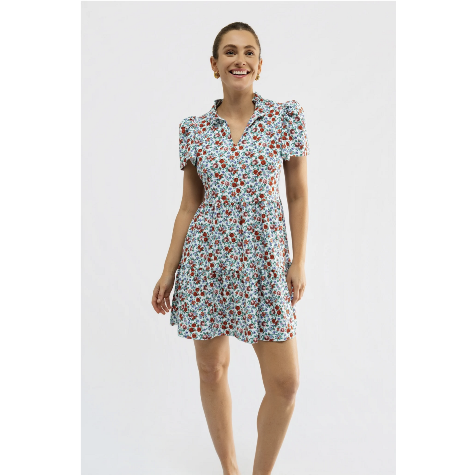 smith & Quinn Smith & Quinn Navy Dress- Italian Porcelain