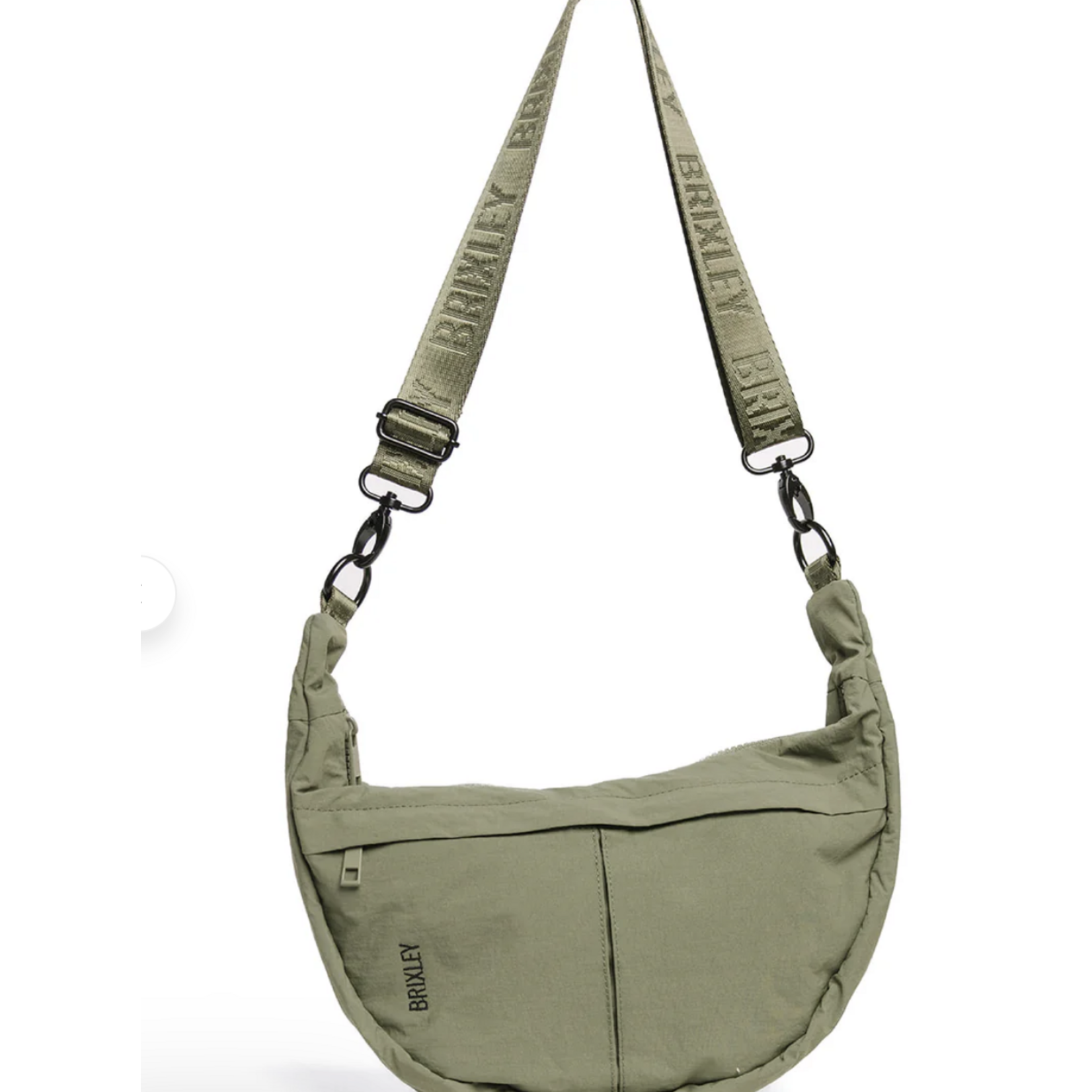 Brixley Crescent Bag - Basil