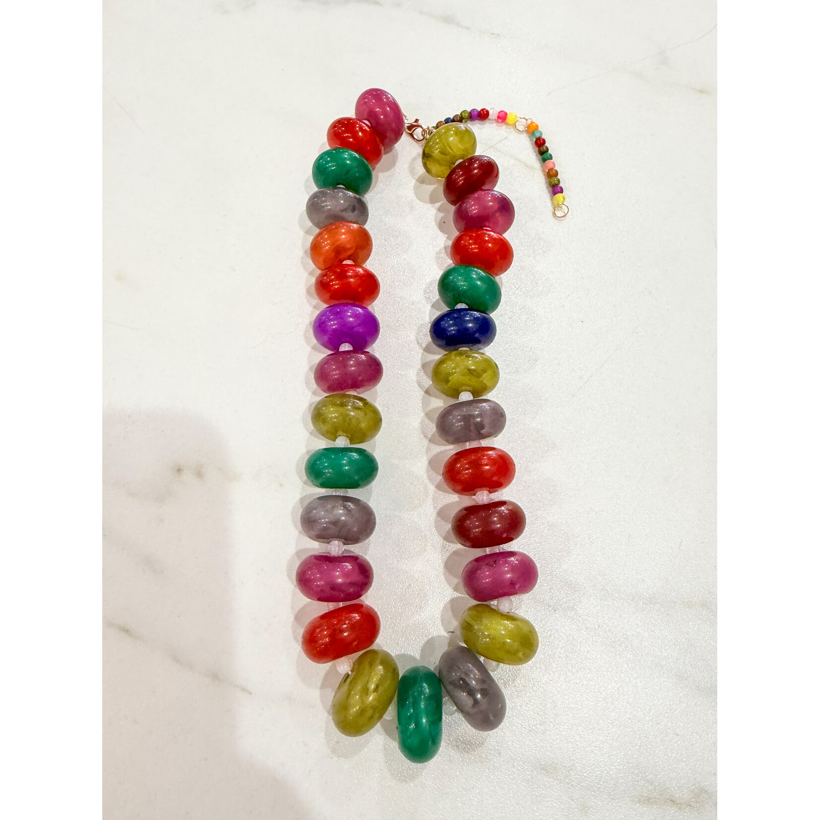 Fall Blend Rory Rondelle Necklace