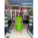 Lilly Pulitzer Lilly Pulitzer Wayland Midi dress- Oregano Scalloped
