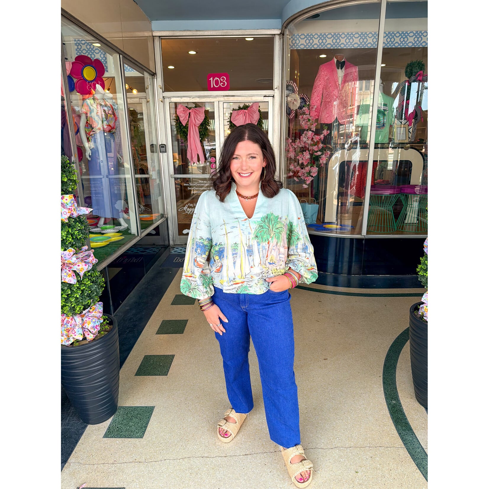 Elizabeth James Katie Top - Vacations