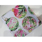 Faire Waffle Kitchen Towel- Christmas Pink