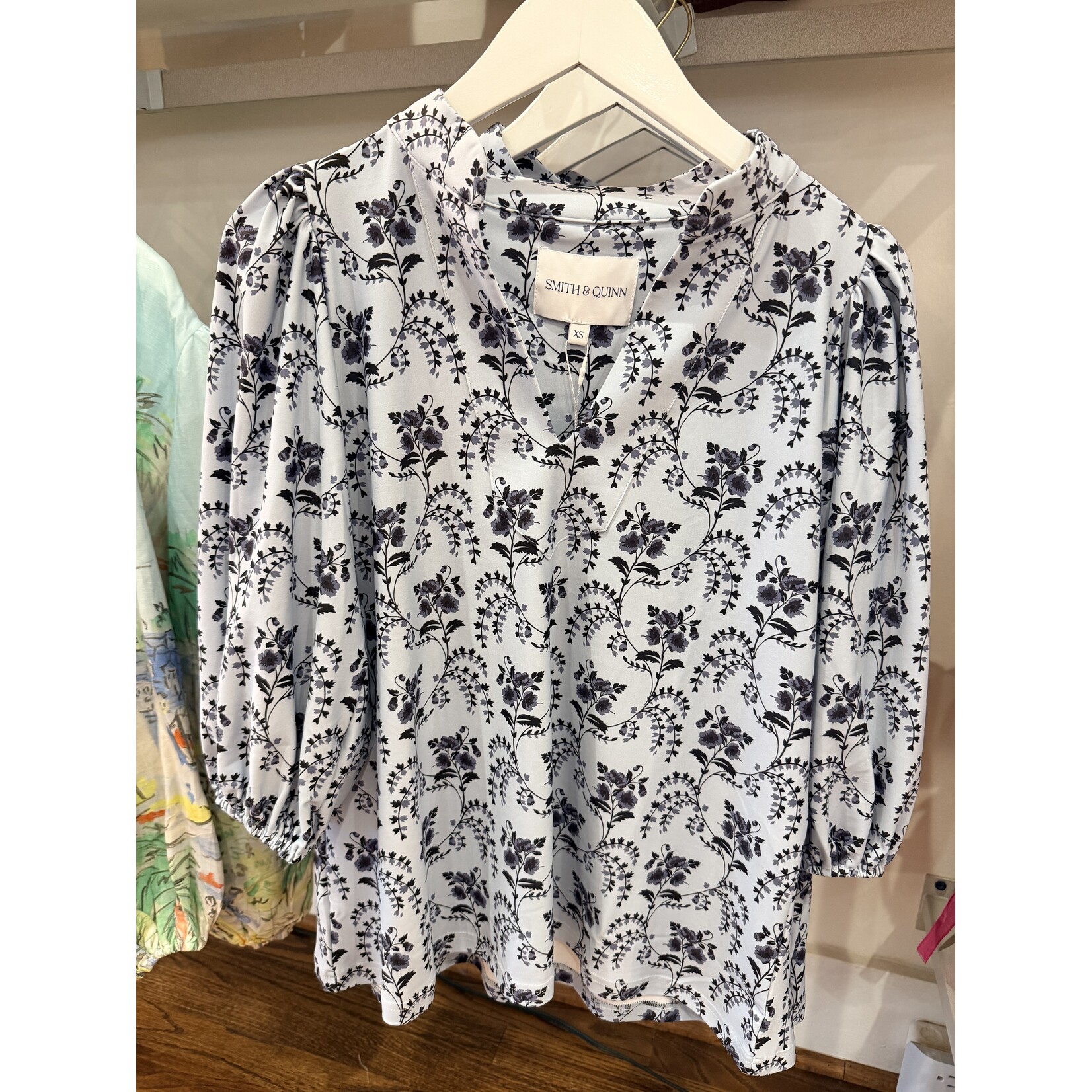 smith & Quinn Smith + Quinn Eliza Top -Cornflower Parlour