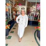 Z Supply Z Supply Cozy Moment Skirt - Feather Grey