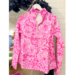 qos Lilly Pulitzer Popover - Pink Aster Rose
